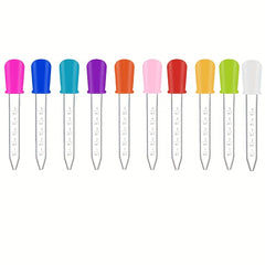 Silicone 5 ML Clear Liquid Medicine Eye Dropper for Candy Mold