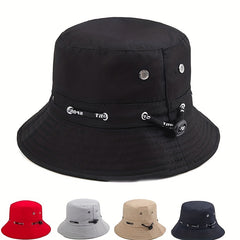 Casual Bucket Hat Lightweight Sunscreen Fisherman Cap UV Protection