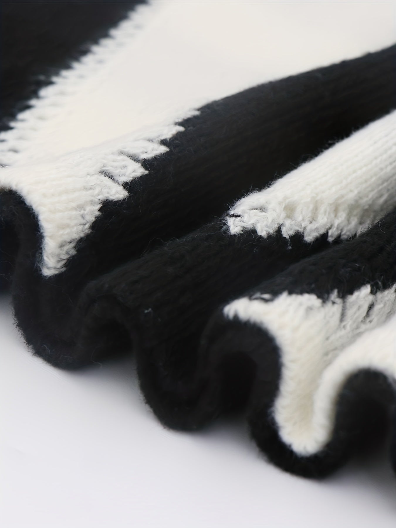Striped Long Sleeve Stretch Hooded Jumper