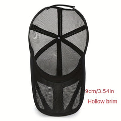 Unisex Mesh Breathable Baseball Cap Trucker Hat