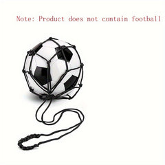 Football Kick Trainer Soccer Ball Net Kicker Fits Ball Size 3 4 5