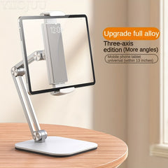 Tablet Stand Desktop Phone Mount Stand Holder 360 Swivel