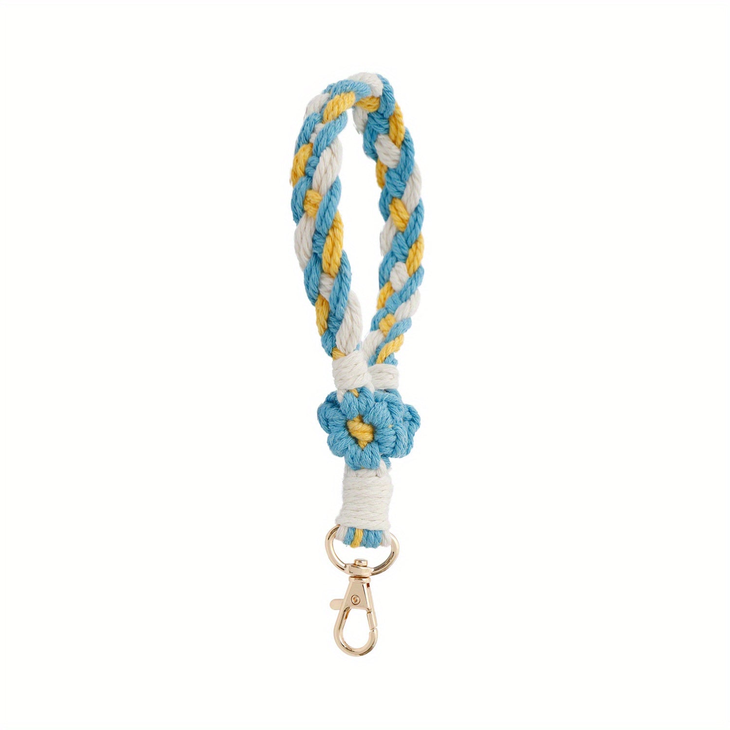 Boho Flower Keychains & Wristbands for Girls