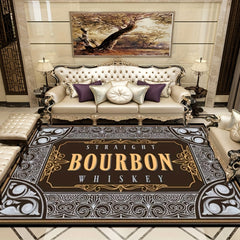Boho Printed Floor Mat Soft Flannel Rug for Living Room Bedroom