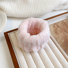 Soft Flannel Face Wash Wristbands - Breathable Spa Gear