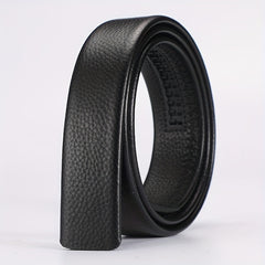 Men's Leather Belt Waist Stap Without Buckle Durable Business Belt
