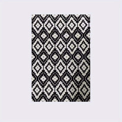 Indoor Outdoor Striped Rug 59x89 Inches