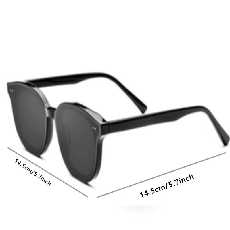 Round Frame Sunglasses UV Protection Glasses