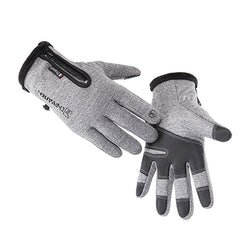 Men's Touch Screen Gloves Windproof & Warm Plush Waterproof Gloves