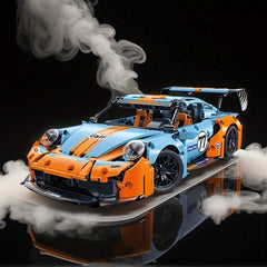 1389pcs Sports Car Building Block Set ABS Plastic Model Toy Kit