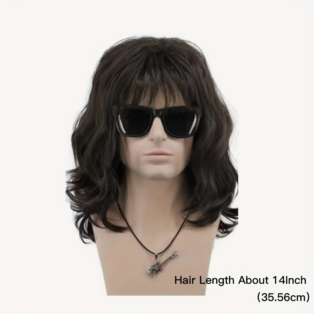 Punk Handsome Curly Costume Wig
