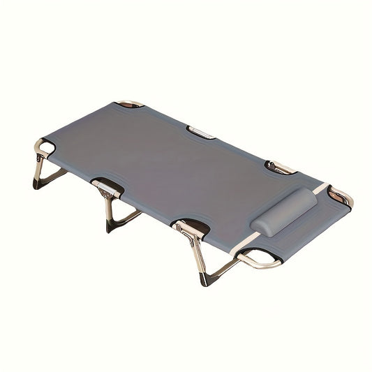 Portable Folding Bed & Recliner Chair for Camping, Beach & Picnic