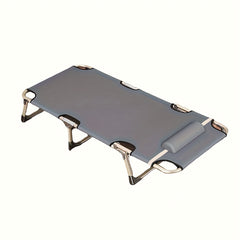 Portable Folding Bed & Recliner Chair for Camping, Beach & Picnic