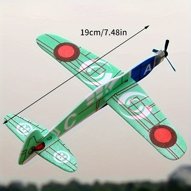 1pc Hand Throw Flying Glider Planes Foam Airplane Party Bag Fillers
