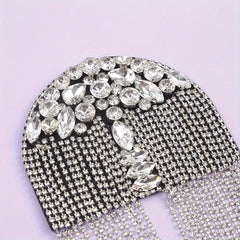Vintage Beaded Tassel Rhinestone Suit Accessories for Men and Women