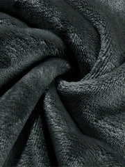 Men's Plush Thermal Sweatpants Pocket Jogger Pants