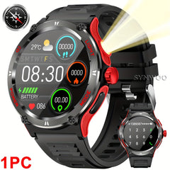 Synwoo Hybrid Smart Watch 3 Full Touch Screen IPX8 Waterproof Voice Control