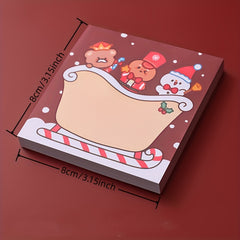 Christmas Sticky Notes Student Message Stickers 50 Sheets