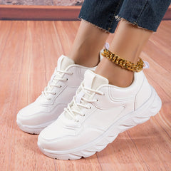 Luminous Shoelaces Lightweight Chunky Sneakers Non Slip Running Shoes