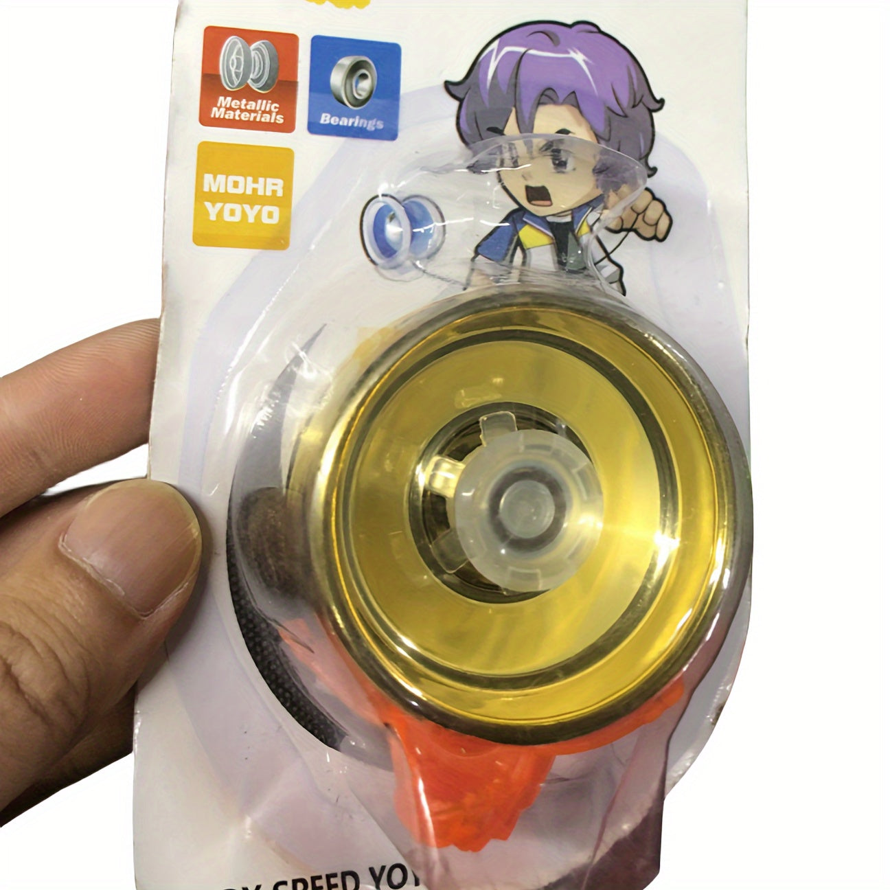 Metal Yo yo Ball Outdoor Sports Toys Party Supplies
