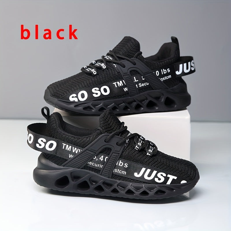 Women's Letter Graphic Running Shoes Lightweight Casual Sneakers