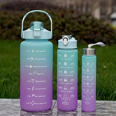 3pcs High Temp Resistant Water Bottles Perfect For On the Go