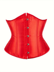 Strapless Corset Bustier Body Shaper Lace Up Lingerie