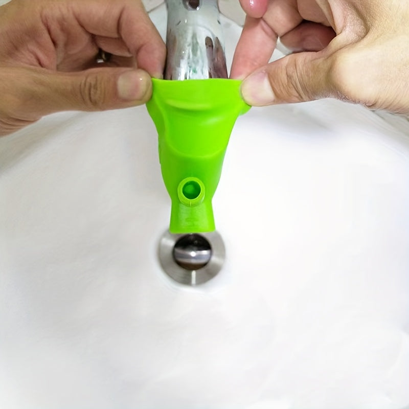 Baby Silicone Faucet Extender for Water and Splash Protection