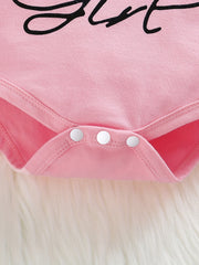 Comfy MOMMY'S LITTLE GIRL Print Outfit Set