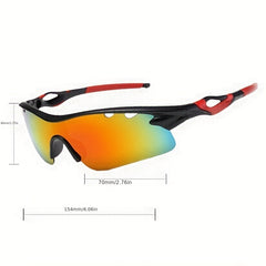 Men's Windproof Cycling Goggles with Case