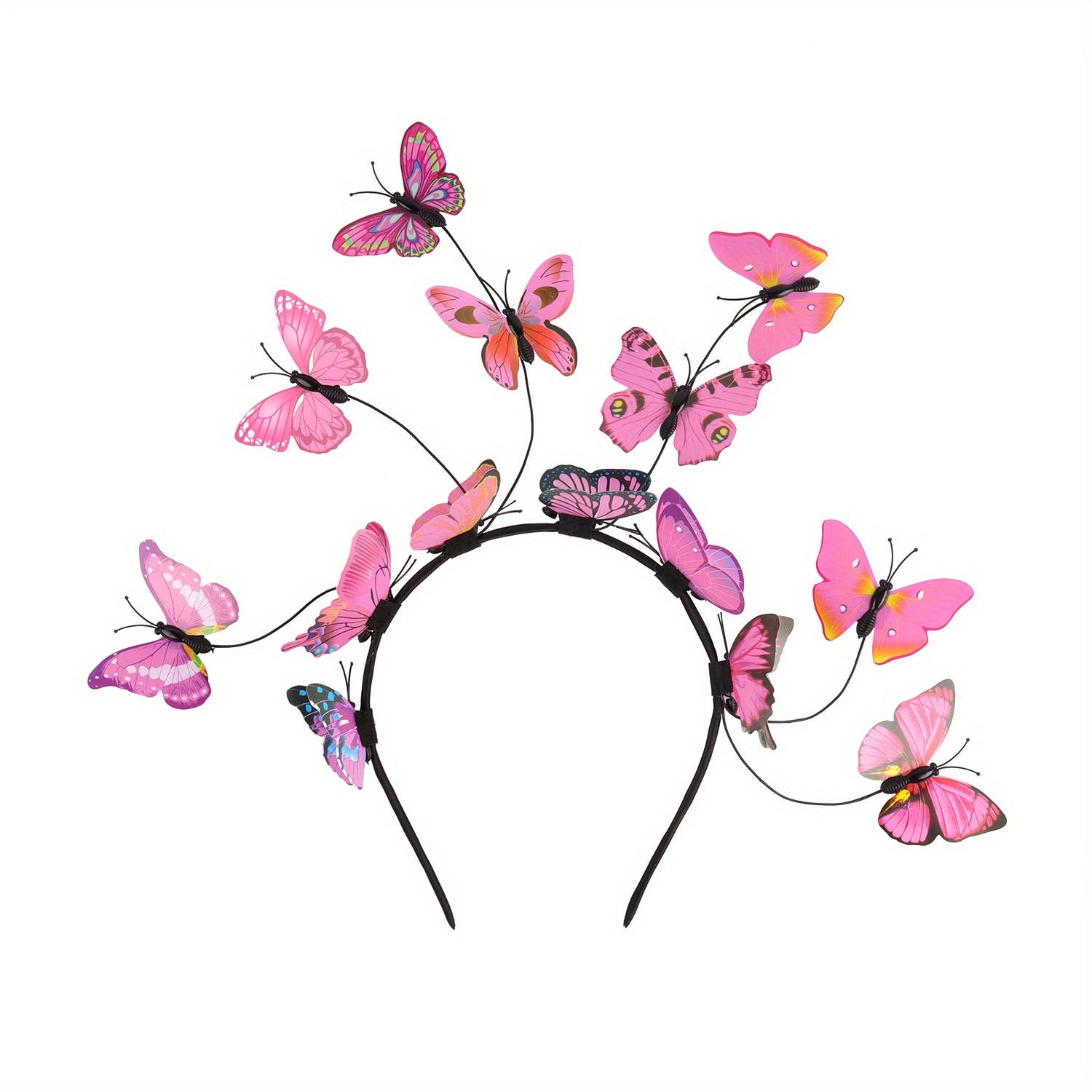 Butterfly Fascinator Headband Tea Party Halloween Costume Hair Accessories