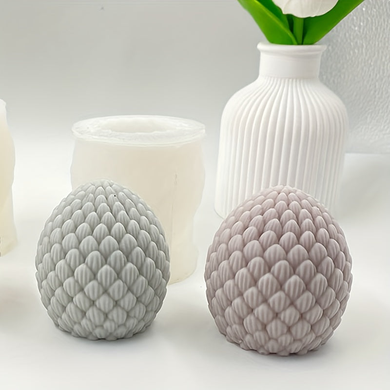 Pine Cone Silicone Candle Mold DIY Christmas Aromatherapy Wax Mold