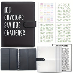 100 Envelopes Money Saving Challenge Budget Binder Budget Planner Book