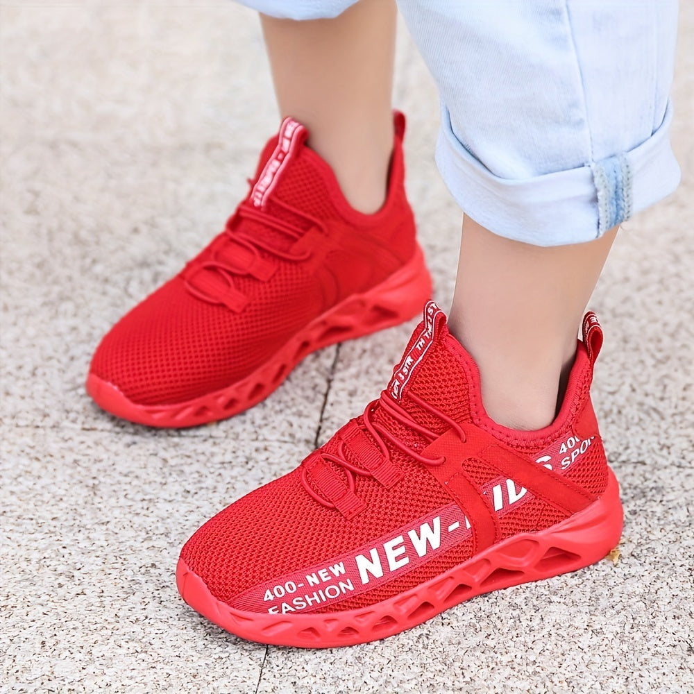 Breathable High Top Sport Shoes for Boys Shock Absorbing Sneakers for Toddlers