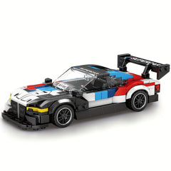 Assembly Racing Car Model Kit Building Block Toy Gift
