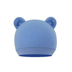 3pcs Newborn Infant Hospital Hat Cotton Beanie Caps Animal Ears Boys Girls