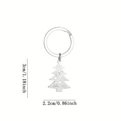 1pc Christmas Tree Keychain Bag Backpack Pendant Gift