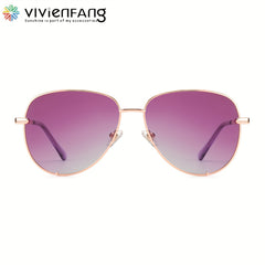 VIVIENFANG Polarized Aviator Sunglasses 61mm UV Protection