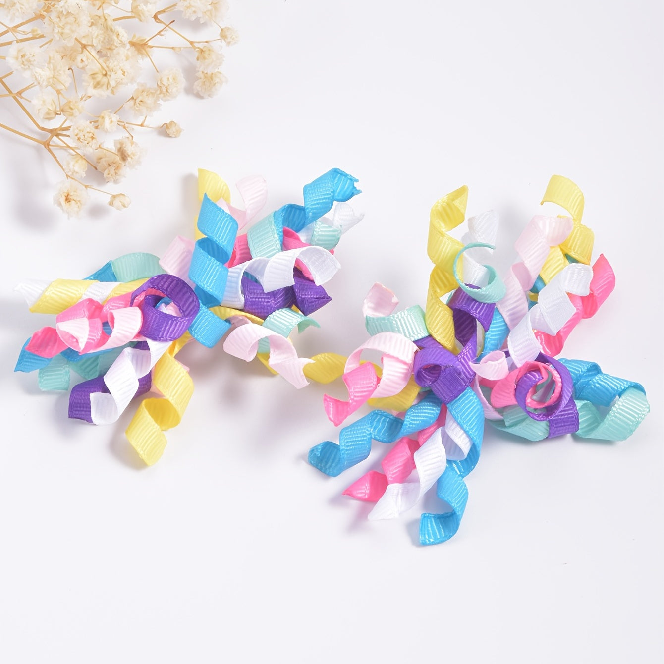 Adorable Rainbow Hair Clips for Girls