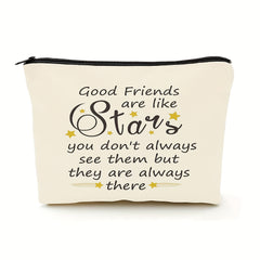Gift Girl Makeup Bag Fun Long Distance Friendship Birthday Moving Christmas Gift