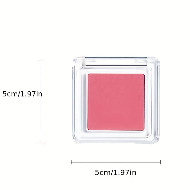 Matte Monochrome Blush Highlighter Palette Natural Milk Apricot