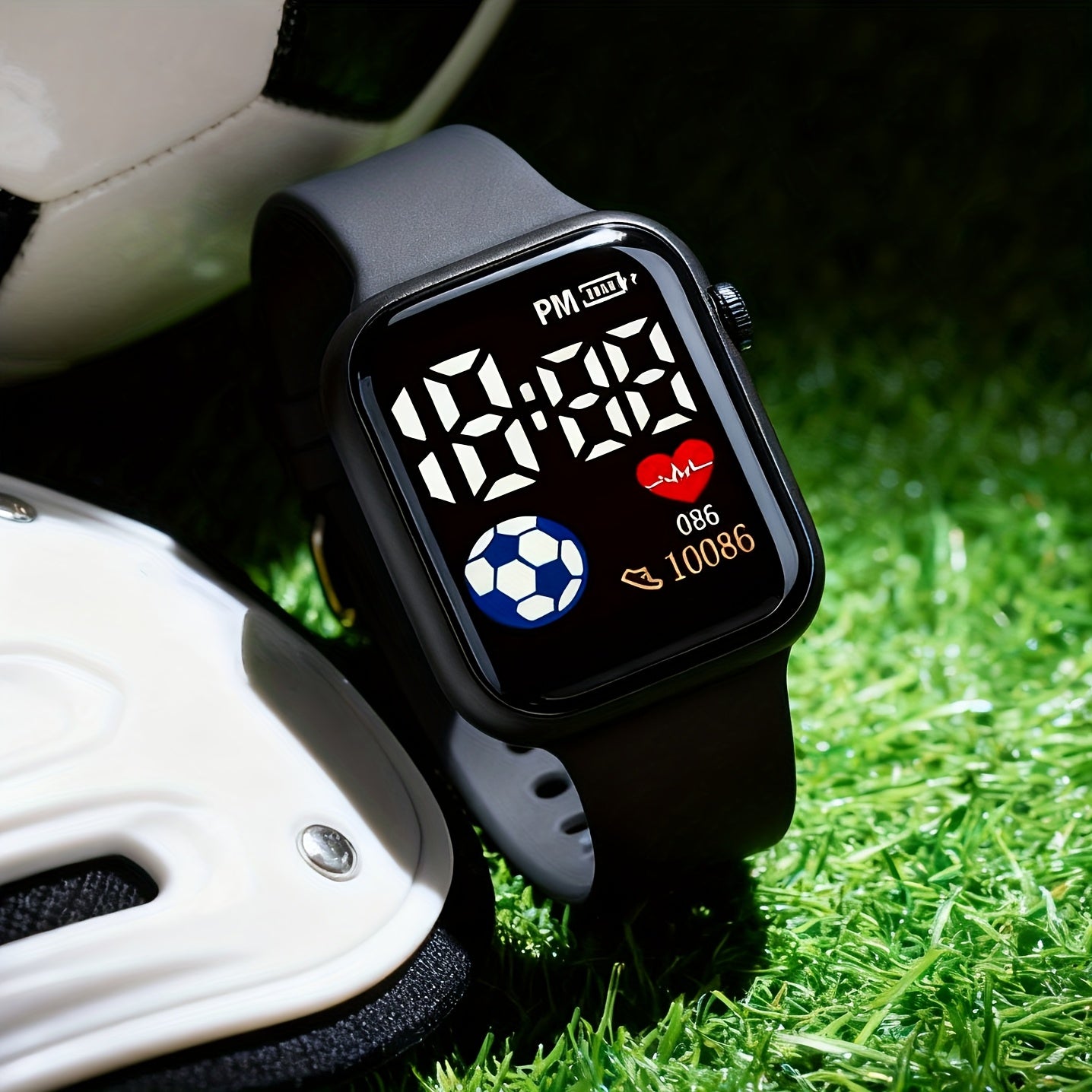 3pcs Student Sports Electronic Watch - LED Display - Lightweight