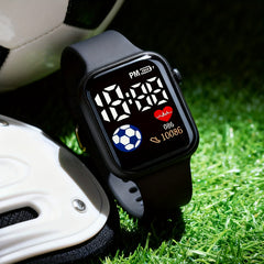 3pcs Student Sports Electronic Watch - LED Display - Lightweight