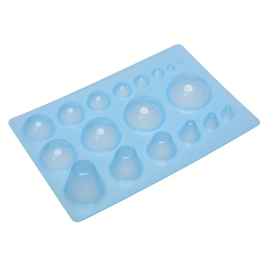 Plastic Paper Quilling Mould Half Ball Domes DIY Paper Craft Tool