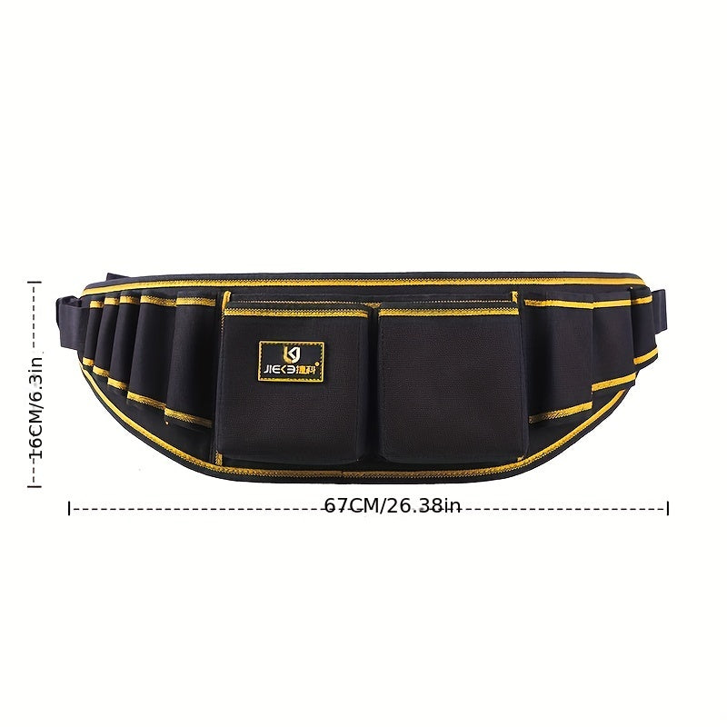 Electrician Multifunction Tool Bag Heavy Duty Maintenance Pouch