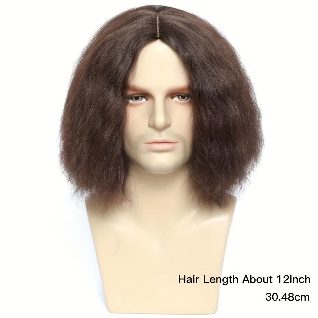 Short Hair Men's Wigs for Parties and Daily Wear