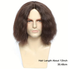 Short Hair Men's Wigs for Parties and Daily Wear