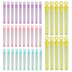 40pcs Colorful Bubble Stick Sets for Wedding Guests