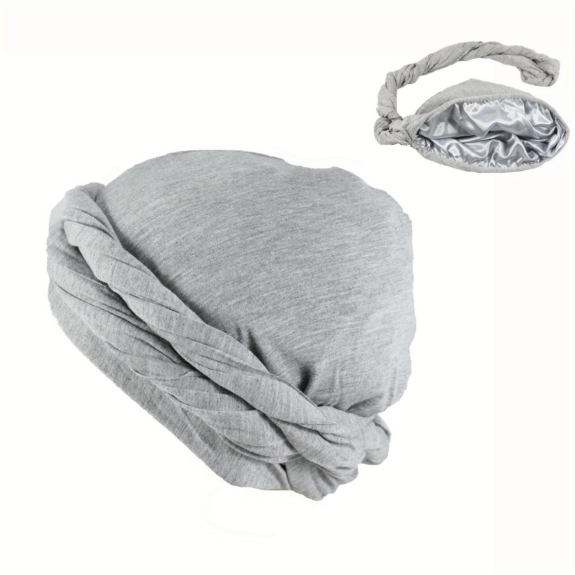 Hip Hop Braid Turban Cap Unisex Beanie Skull Cap Lightweight Head Wrap Bandana