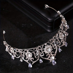 Wedding Crown For Bride Tiaras Rhinestone Hair Jewelry Crystal Hair Accessories